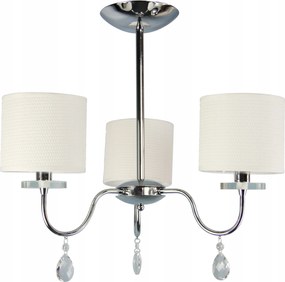 Estra Függőlámpa 3X40W E14 Króm