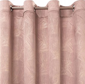 Kész Függöny 140x250 Bársony Fényes Eurofirany Nyomtatás