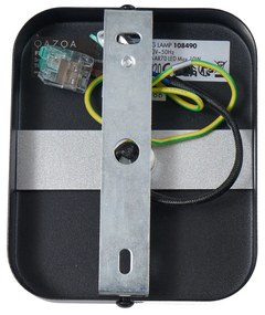 Design mennyezeti spotlámpa fekete GU10 70mm forgatható és dőnthető - Vo