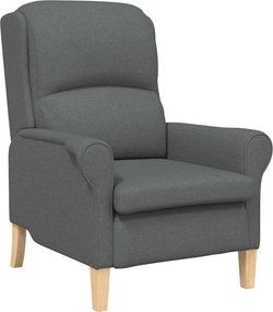 vidaXL karosszék Sötétszürke 76 x 94 x 102 cm szövet