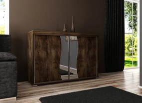 Tablet 2 140 Tolóajtós Komód 140cm, Szürke Hamu