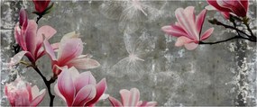 Kép virággal (120x50 cm)