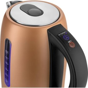 Sencor - Gyorsforraló hőmérséklet-szabályozással, 1,7 l, 2150 W/230 V, réz