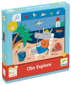 Fejlesztő játék, megfigyelés - Keress és pörgess, Kaland - Eduludo Obs Explore