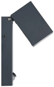 Eglo 96287 - LED Kültéri fali lámpa a mozgásérzékelős SAKEDA LED/5W/230V