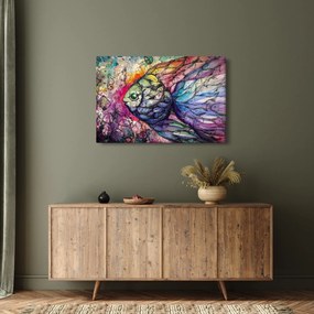 Kép - színes hal (90x60 cm)
