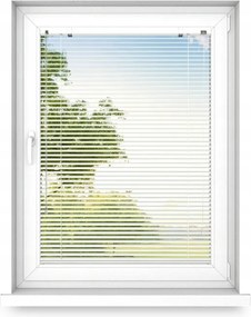 Alumínium redőny 25mm fehér fényes 100 x 140cm