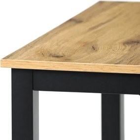 Étkezőasztal 110x70x75 cm, MDF, vad tölgy, GDT-202 OAK