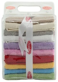 Törölközőkészlet 10 db-os Rainbow 30x50cm, több színben