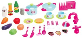 Baby Mix játékkonyha kis szakács rózsaszín