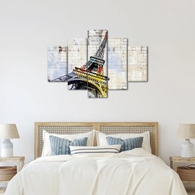 Kép - Az Eiffel-torony digitális művészete (150x105 cm)