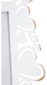 Fehér fém képkeret, 25 x 27,7 cm - Mauro Ferretti