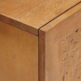 Fürdőszoba bútor szett tárolóval 2 pcs Barna 62 x 33 x 58 cm
