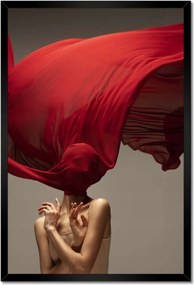 Poszterek keretben 40x60 Piros