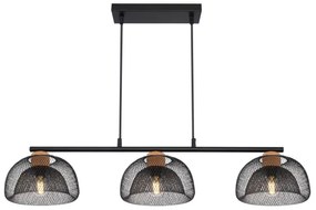 Globo 15393-3 - Csillár zsinóron VITIANO 3xE14/40W/230V