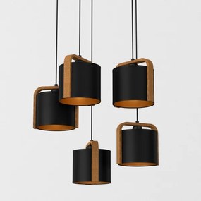 Csillár zsinóron JONKO 5xE27/60W/230V