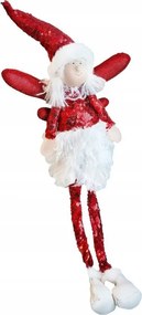 eCa ASN01 Vánoční decorace Anděl 50 cm červený