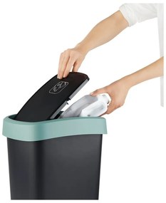 Szemetes újrahasznosított műanyagból 25 l Twist - Rotho