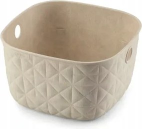 Tároló Kosár Softex Xs 19,4 X 19,4 X 11,1 CM Krémszínű Curver