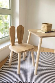 Gyerekszék Bunny Chair - Brown