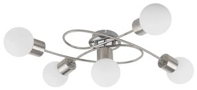 Eglo Eglo/Edi Világítás 54686 - LED Felületre szerelhető csillár 5xE14/6W/230V króm EG54686