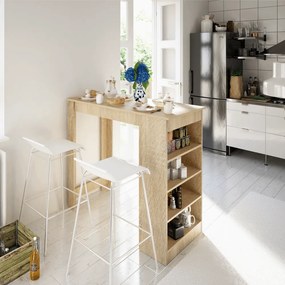 AUSTEN bárpult, sonoma tölgy