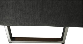 Ülőgarnitúra tárolóhellyel, szürke, szövet, balos, BUTON R