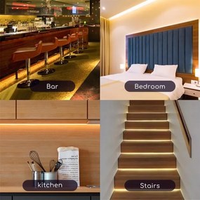 Aigostar - LED Dimmelhető kültéri szalag 5m LED/18W/12/230V 3000K IP65