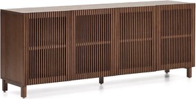 Sötétbarna komód diófa dekorral 181x71,5x42,5 cm Beyla – Kave Home