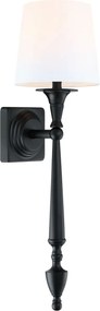 Cosmolight klasszikus fali lámpa austin fekete cosw01296bk-wh