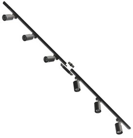 Zuma Line 3025 - Spotlámpa sínrendszerrel TORE 6xGU10/35W/230V fekete