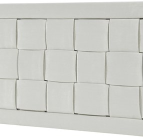 Fejtámla Tervo 180x45 cm bársony szürke [en.casa]