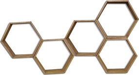 Fali polc, 40 cm – Hex002