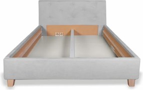 PULSAR 180x200 cm-es kárpitozott ágy, tárolóhelyiséggel