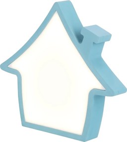 Kék gyerek éjjelilámpa House – Candellux Lighting