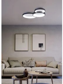 Redo 01-3375 - COMBI LED 72W/230V CRI98 fekete dimmelhető mennyezeti lámpa