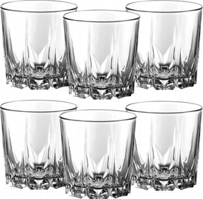 6 db-os whiskys pohár szett Karát 300 ml Pasabahc