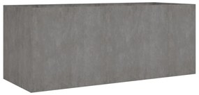 corten acél kerti magaságyás 200x80x80 cm