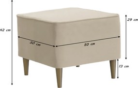 ELI Lábtartó Türkizkék