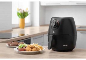 Sencor - Forró levegős sütő 3,5 l 1300W/230V fekete