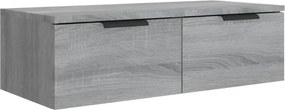 vidaXL szürke sonoma színű szerelt fa faliszekrény 68 x 30 x 20 cm