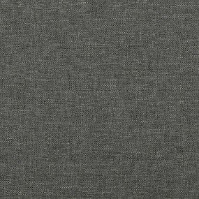 sötétszürke szövet zsebrugós matrac gyerekeknek 80 x 160 cm