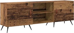 vidaXL TV szekrény Régi fa 150 x 30 x 50 cm Faanyag