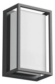 Redo Redo 90533 - LED Kültéri fali lámpa QUADRIS LED/12W/230V IP54 antracit UN1106