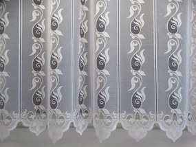 Mg Függöny panel 34929 Fehér 260cm magas lengyel 0,5m opció vállpántokkal