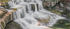 Vízesés képe (120x50 cm)