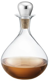 Sky liquor dekanter acéldugóval, 145cl - Georg Jensen