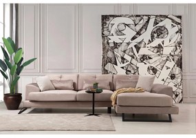 Sarokkanapé Frido Jobbos (L3+Chl) - Bézs