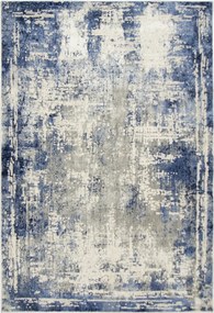 Pasztell Kék Szőnyeg Dörzsölt Beton Márvány Verano 120x170 cm