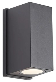 Fali lámpa fekete mágneses, LED-del, újratölthető - Baleno